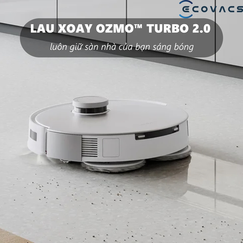 Robot Hút Bụi Lau Nhà Ecovacs Deebot T20 Max Omni – Bản Nội Địa