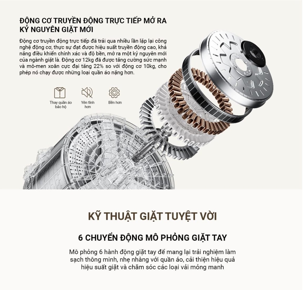 Máy Giặt Xiaomi Mijia MJ108 - Giặt 10Kg, Công Nghệ Giặt Essence