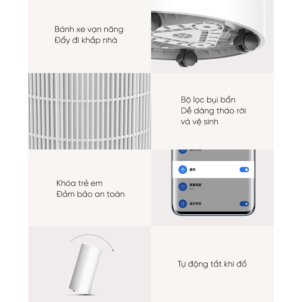 Máy Hút Ẩm Xiaomi Mijia 30L Kết Nối App - Hàng Nhập Khẩu