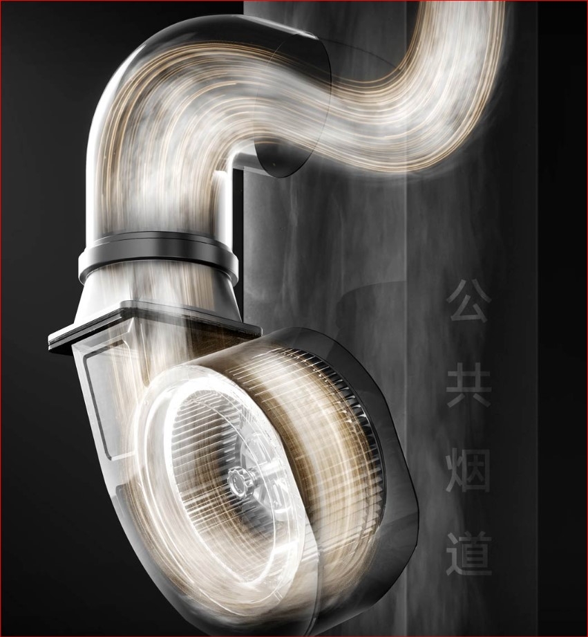 Máy Hút Mùi Thông Minh Xiaomi Mijia S2 MJ01C - Hàng Nhập Khẩu