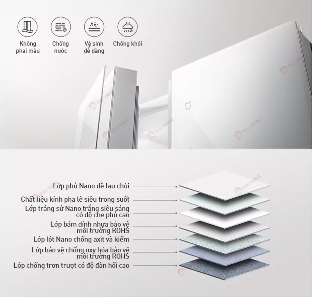 Tủ Lạnh Xiaomi Mijia 502L 2 Cánh – Kính Pha Lê, Ngăn Đông Mềm
