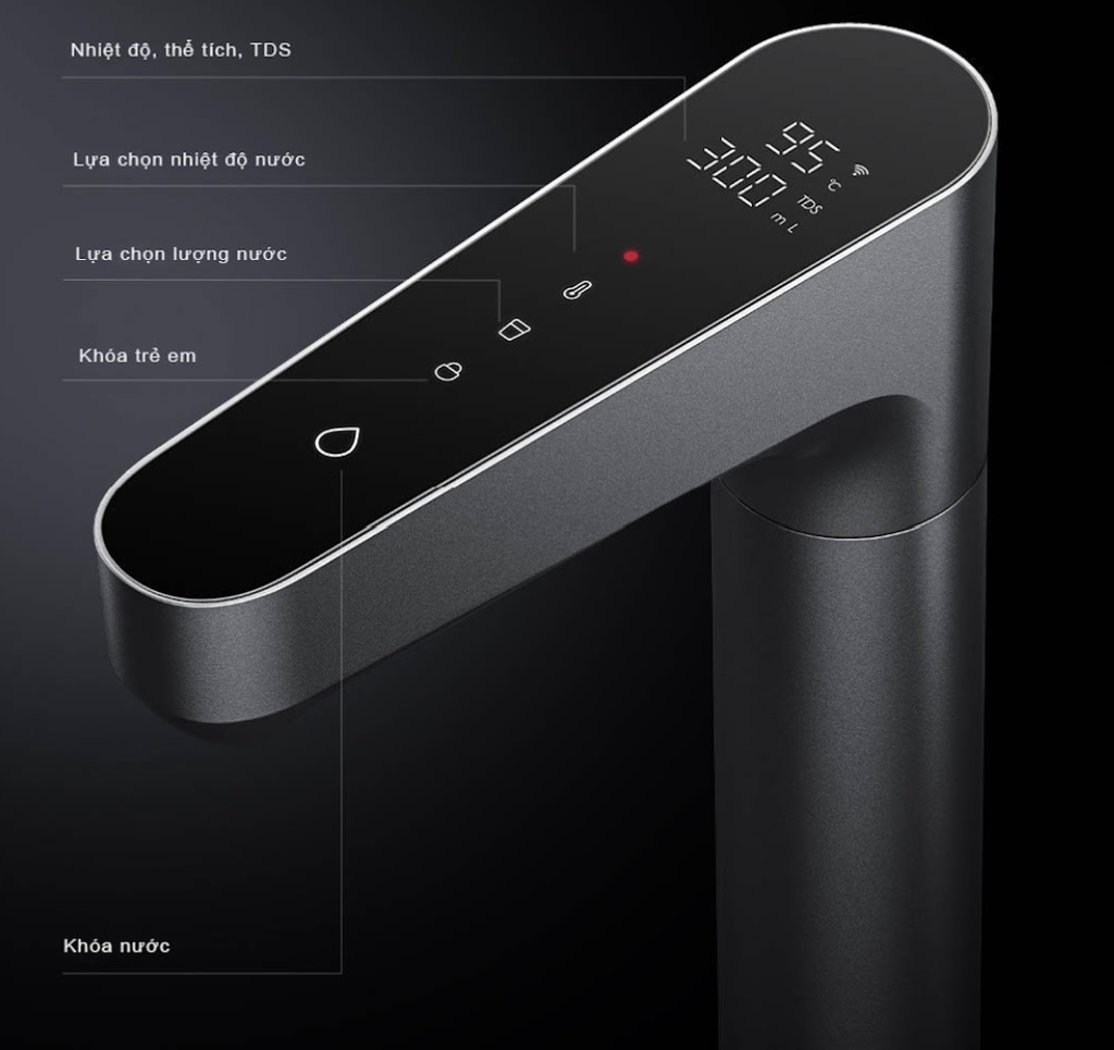 Máy Lọc Nước Xiaomi Mijia Q1000G - Lọc RO Uống Trực Tiếp, 6 Lõi Lọc