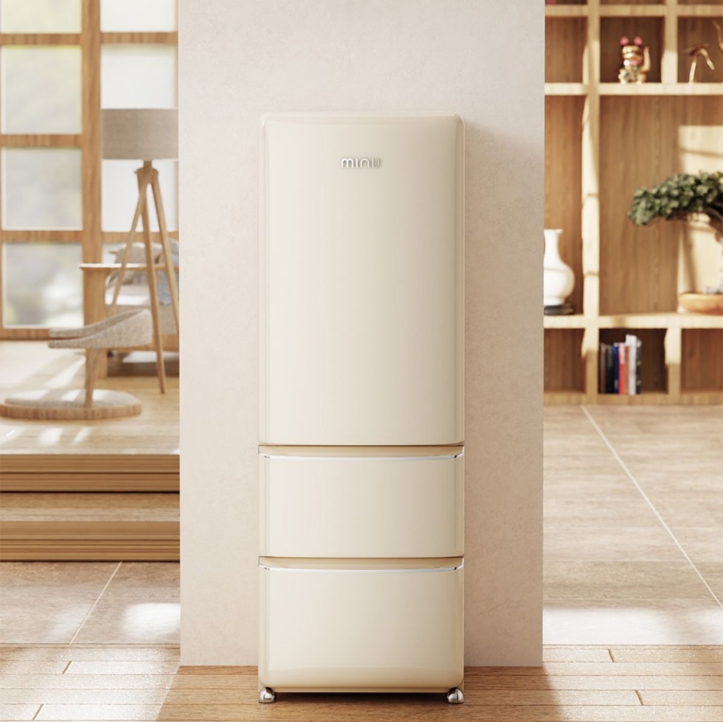 Tủ Lạnh Xiaomi MiniJ Retro 402L Kiểu Pháp, Có Ngăn Đông Mềm