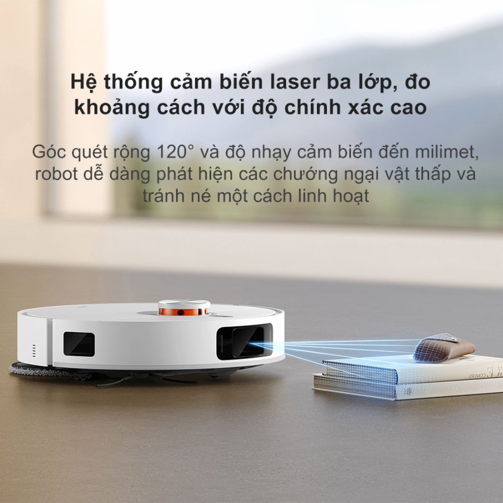 Robot Hút Bụi Lau Nhà Xiaomi X20 Pro Lực Hút 7.000 Pa - Bản Quốc Tế