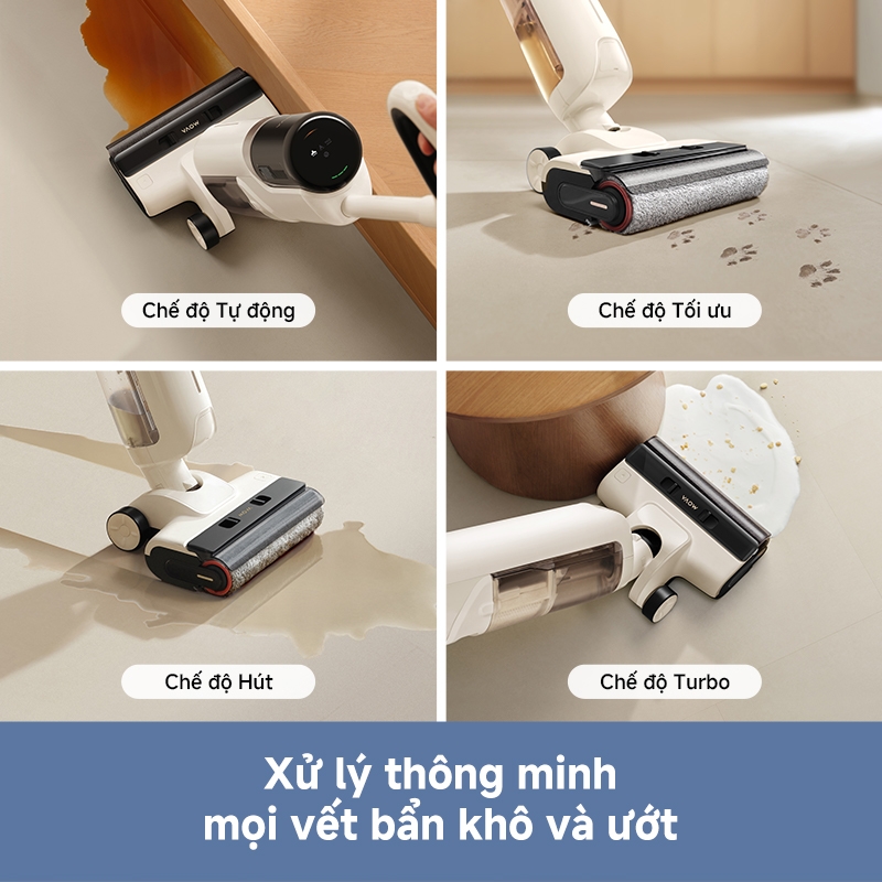 Máy Hút Bụi Lau Nhà Mova K30 Pro Khô Ướt - Bản Quốc Tế