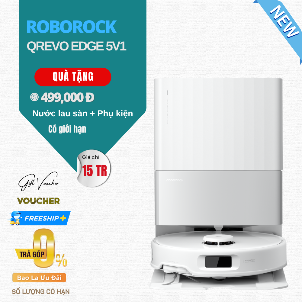 Robot Hút Bụi Lau Nhà Roborock Qrevo C Pro - Bản Quốc Tế