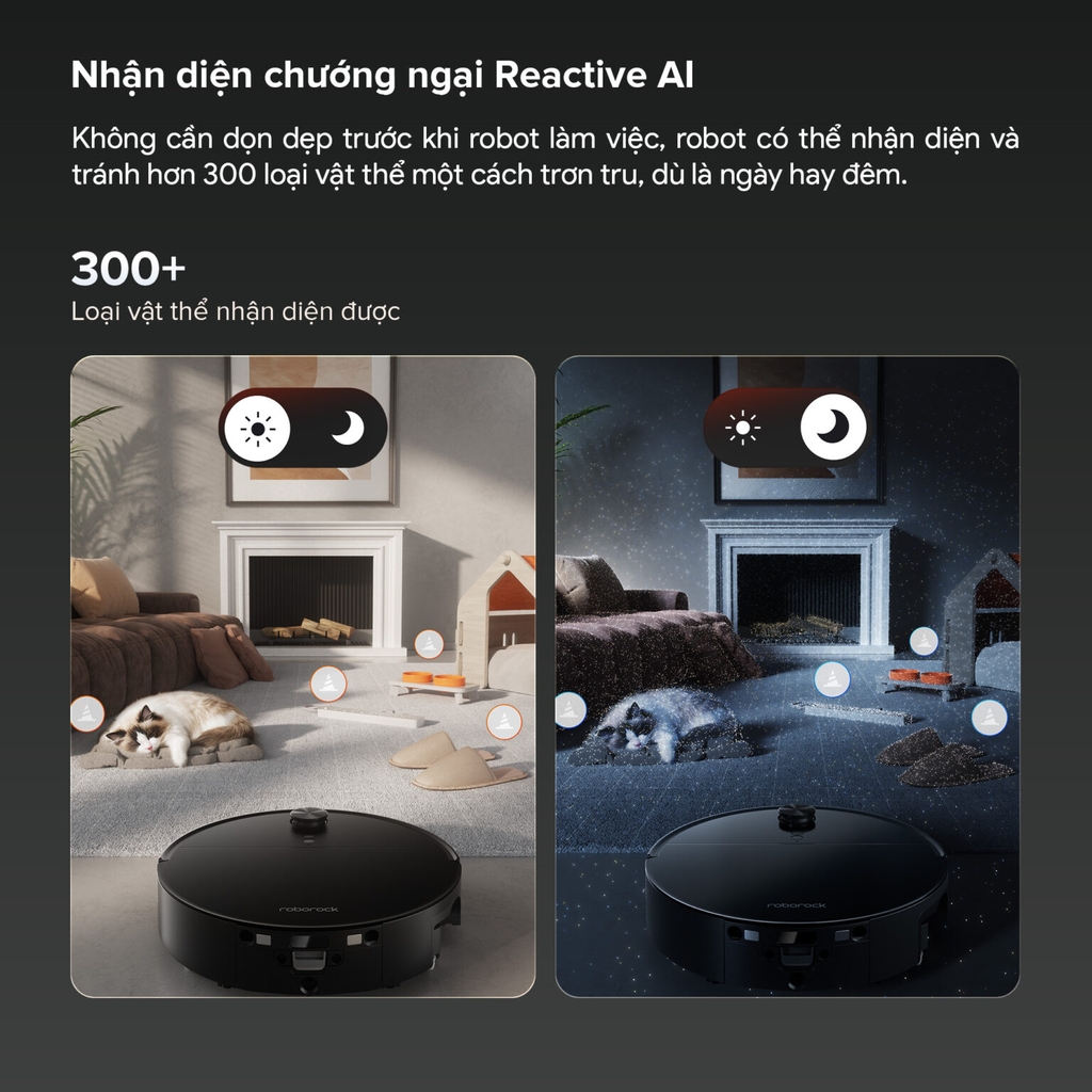 Robot Hút Bụi Roborock Saros 20 Flow Complete | Lực Hút 36.000 Pa