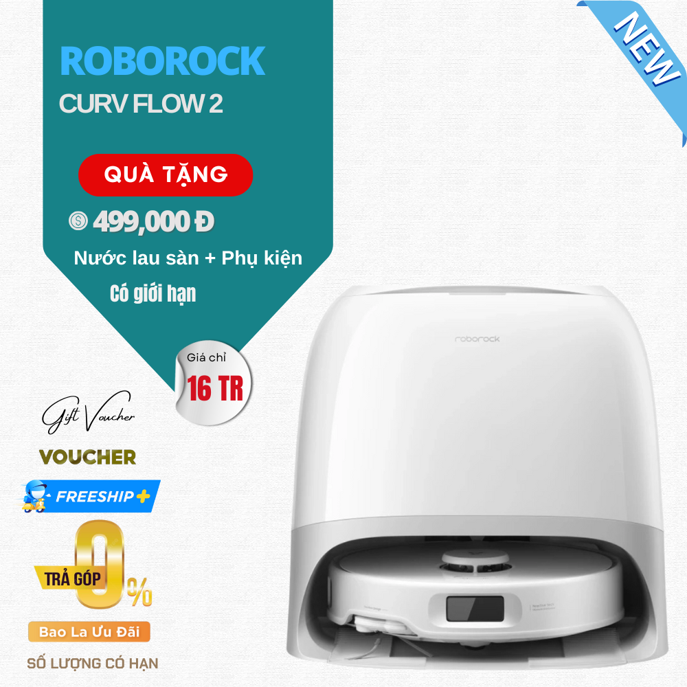Robot Hút Bụi Lau Nhà Roborock Qrevo C Pro - Bản Quốc Tế