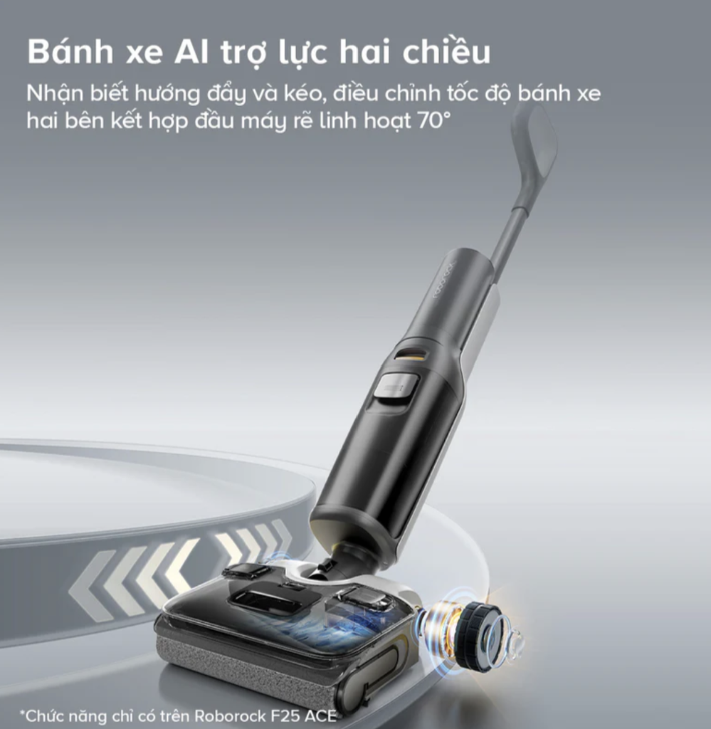 Máy Hút Bụi Lau Nhà Roborock F25 ACE - Hàng Chính Hãng