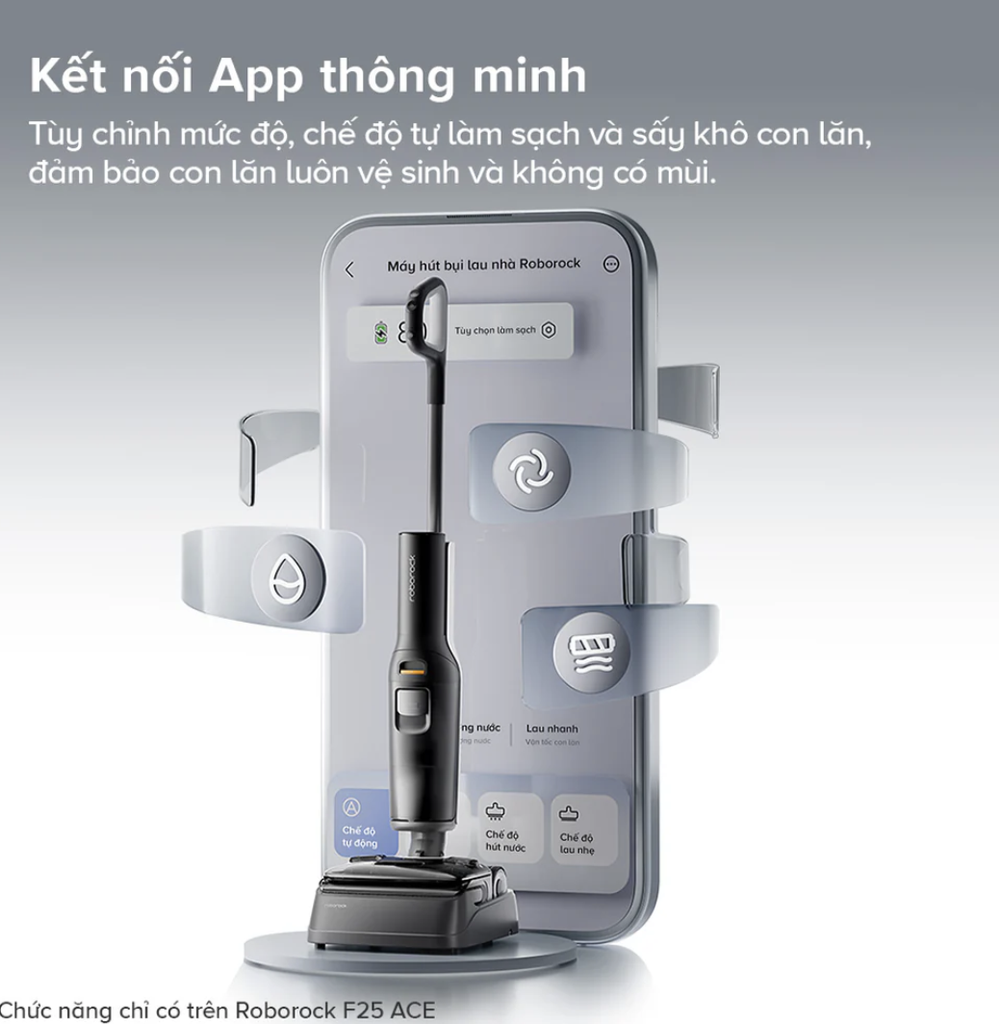 Máy Hút Bụi Lau Nhà Roborock F25 ACE - Hàng Chính Hãng