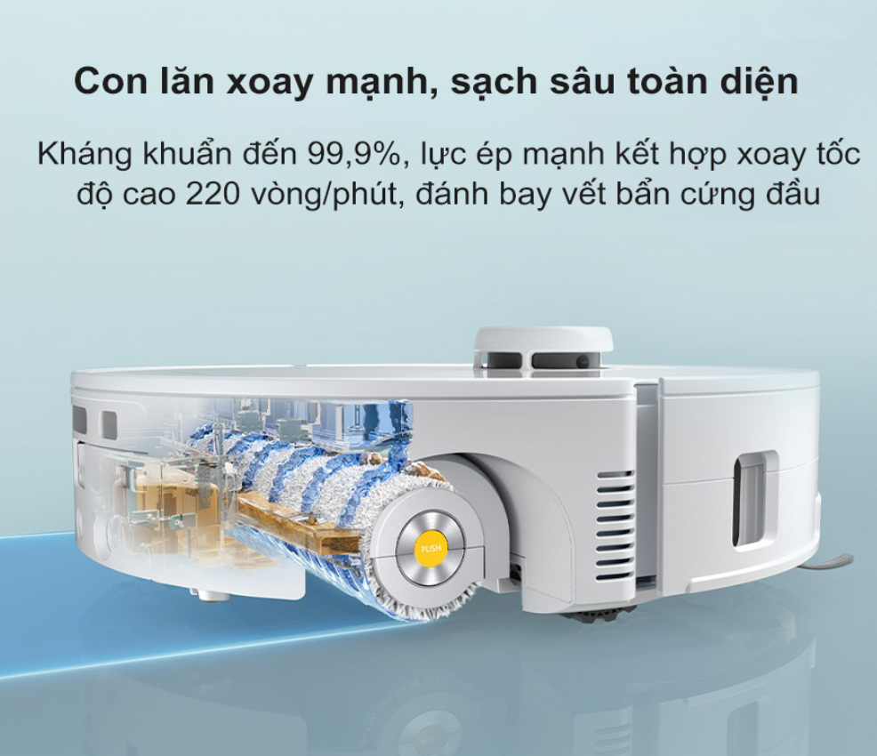 Robot Hút Bụi Lau Nhà Roborock Qrevo Curv 2 Flow – Bản Quốc Tế