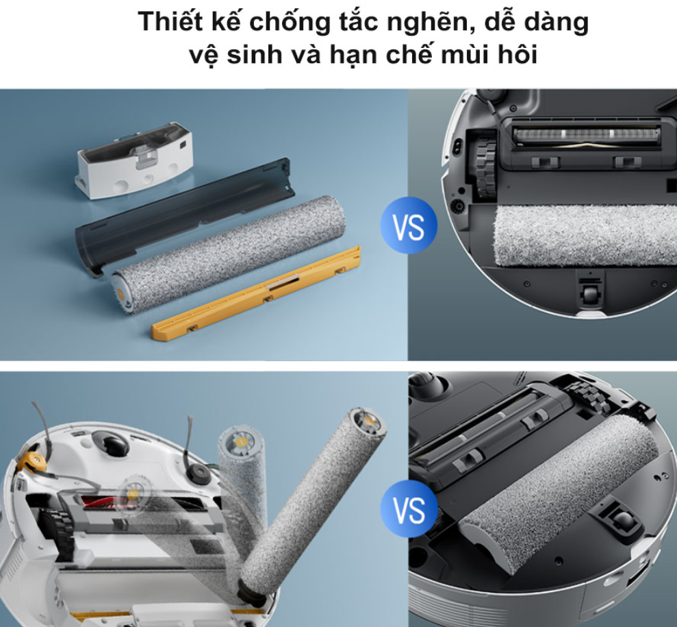 Robot Hút Bụi Lau Nhà Roborock Qrevo Curv 2 Flow – Bản Quốc Tế