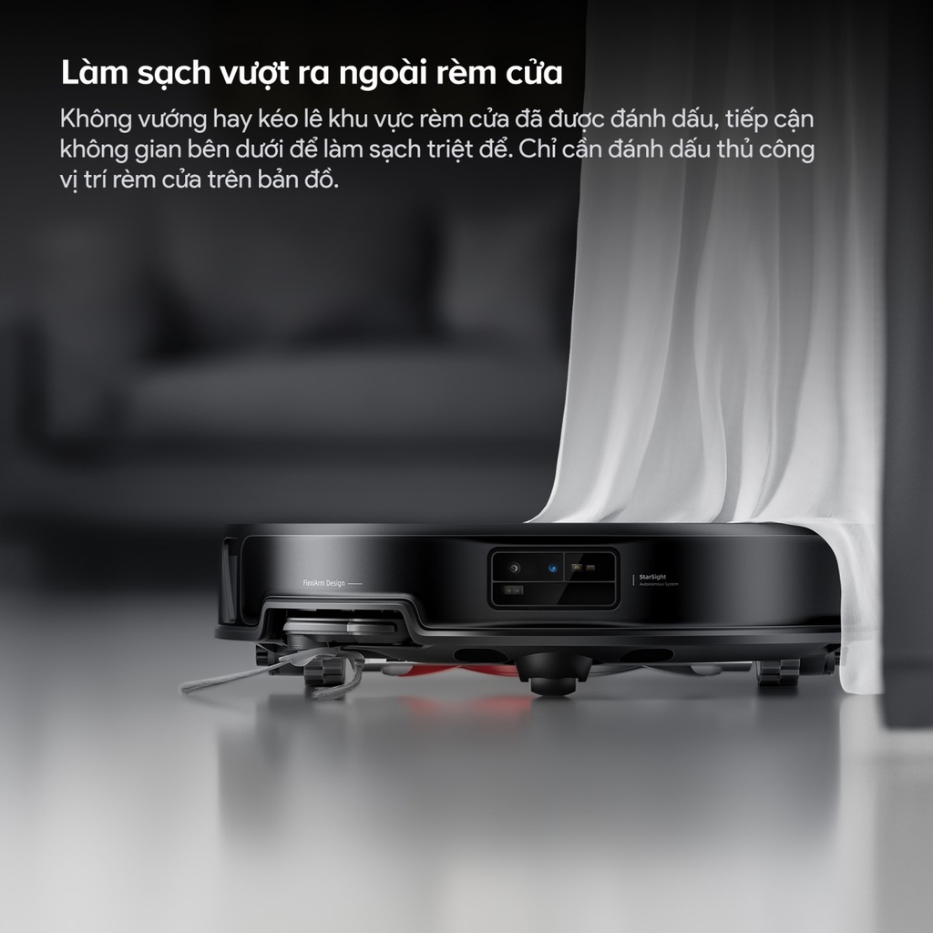 Robot Hút Bụi Roborock Saros 20 Auto | Cấp Xả Nước Tự Động | Lực Hút 35.000 Pa