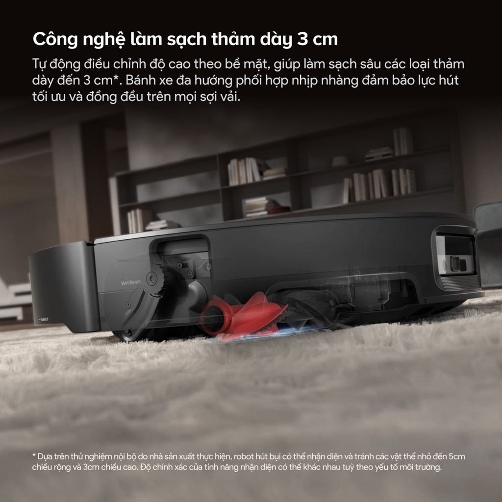 Robot Hút Bụi Lau Nhà Roborock Saros 20 Sonic – Bản Quốc Tế