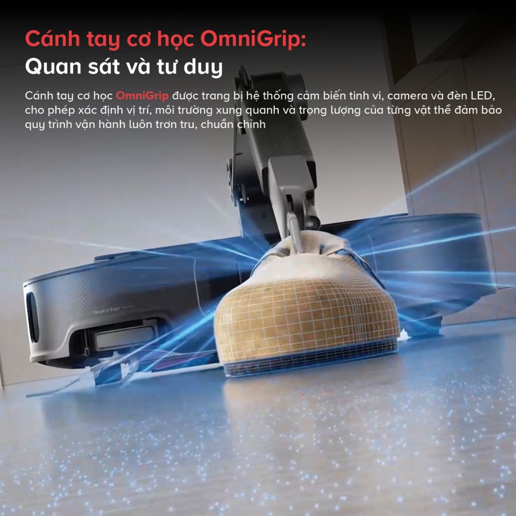 Robot Hút Bụi Lau Nhà Roborock Saros Z70 – Bản Quốc Tế