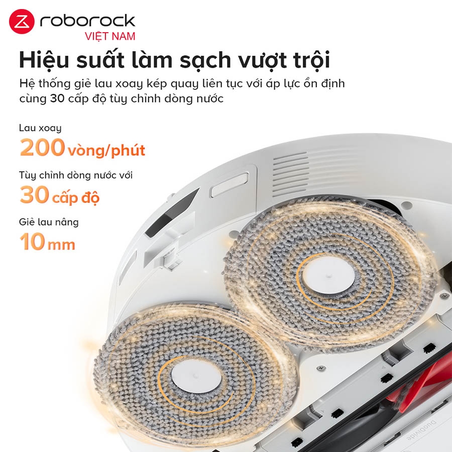 Robot Hút Bụi Roborock Q Revo Edge 5V1 - Hàng Chính Hãng