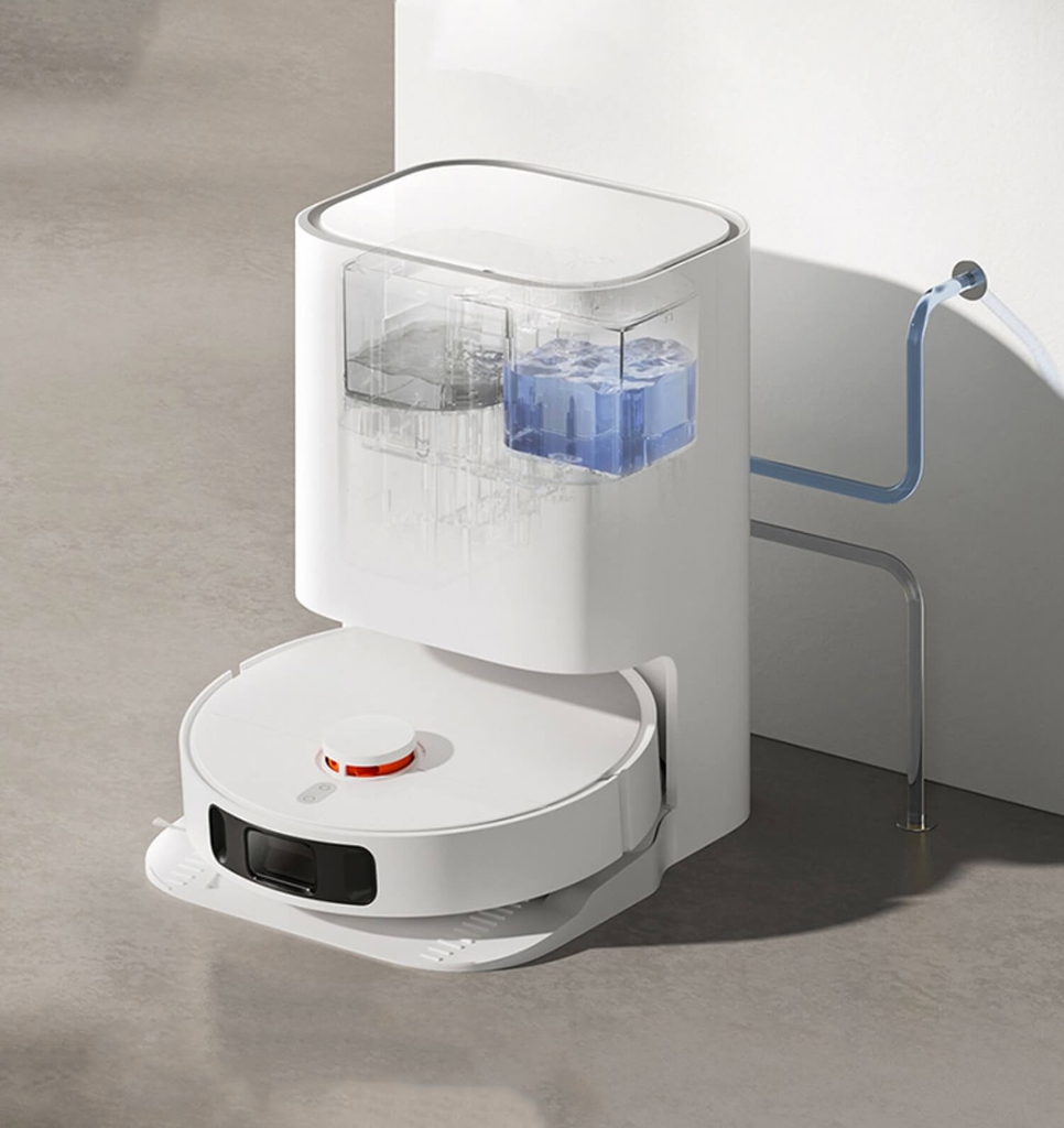 Robot Hút Bụi Lau Nhà XIAOMI Mijia Pro 2 - 2023 Tự Giặt Giẻ, Bơm Nước Và Sấy Khô Nhiệt Độ Cao Diện Tích Hoạt Động 250m2 Lực Hút 4000 Pa Công Suất 60 W  - Hàng Chính Hãng