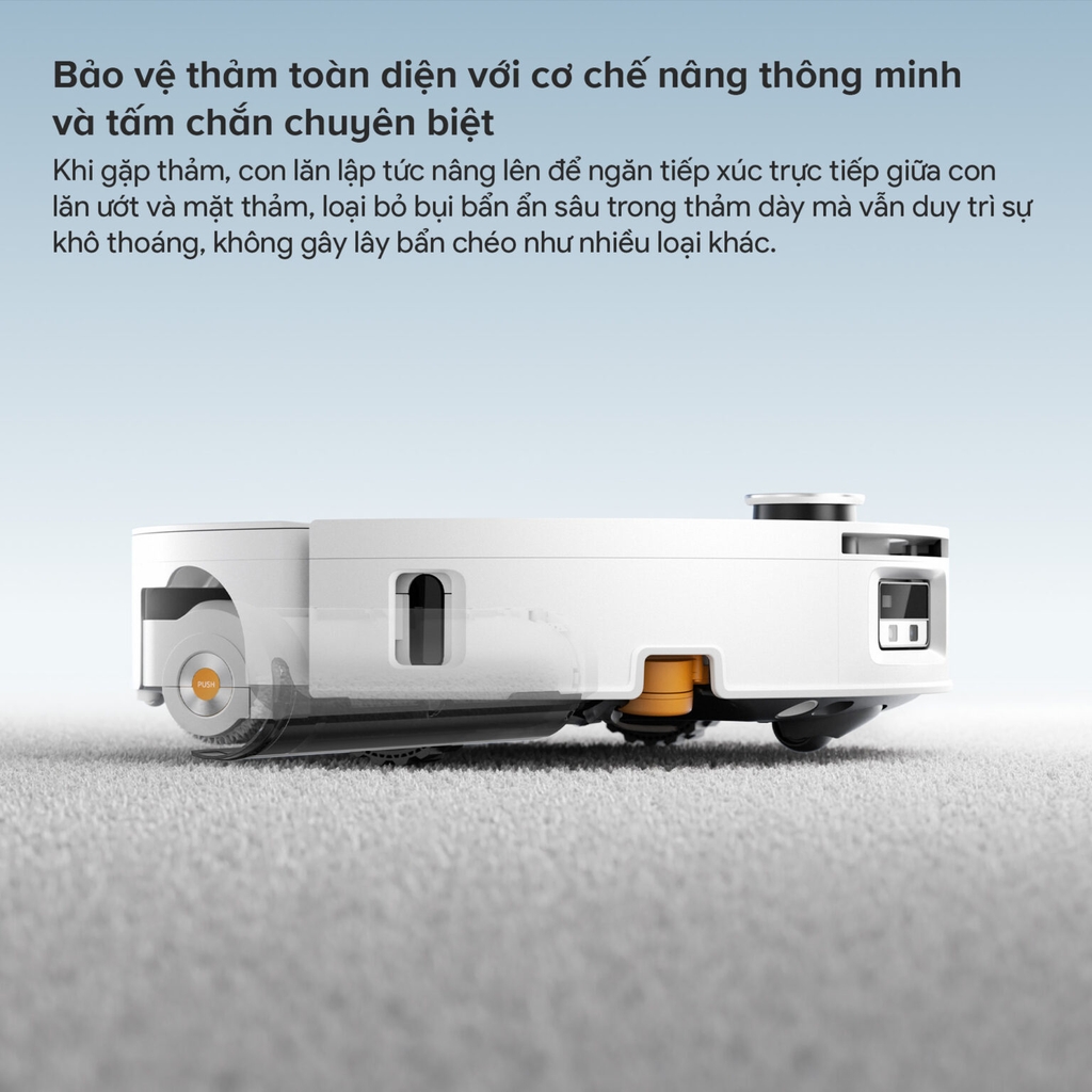 Robot Hút Bụi Roborock QRevo Edge 2 Flow | Lực Hút 35.000 Pa