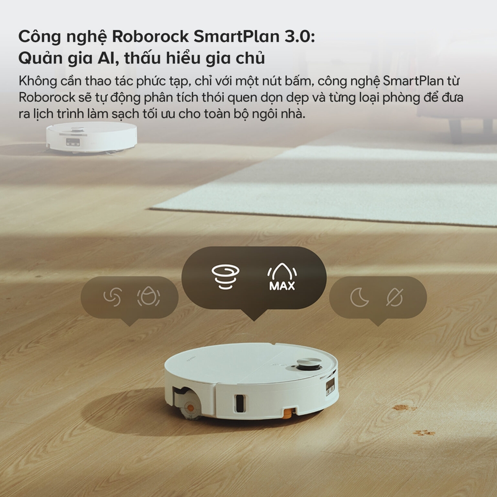 Robot Hút Bụi Roborock QRevo Edge 2 Flow | Lực Hút 35.000 Pa