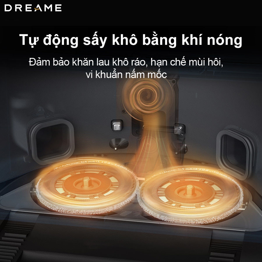 Robot Hút Bụi Lau Nhà Dreame X50 Master Lực 20.000 Pa - Bản Quốc Tế