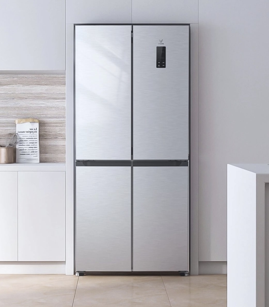 Tủ Lạnh Xiaomi Mijia 410L 4 Cánh - Màu Bạc, Tiết Kiệm Điện