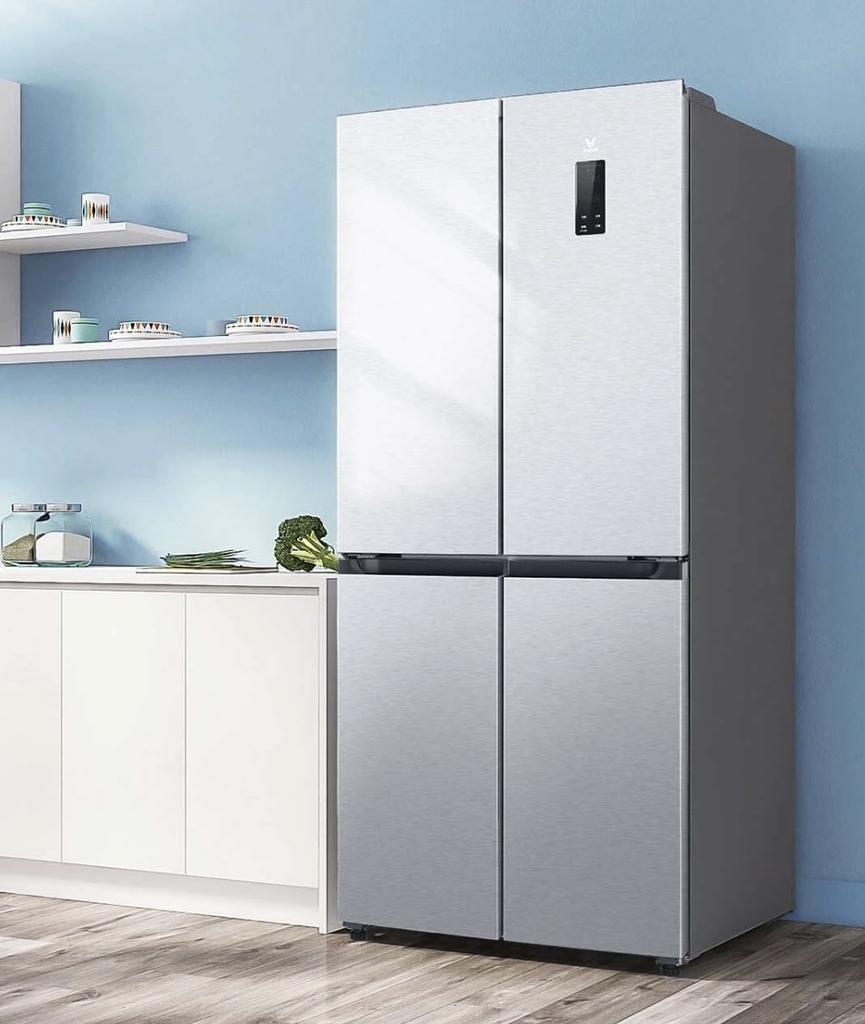Tủ Lạnh Xiaomi Mijia 410L 4 Cánh - Màu Bạc, Tiết Kiệm Điện