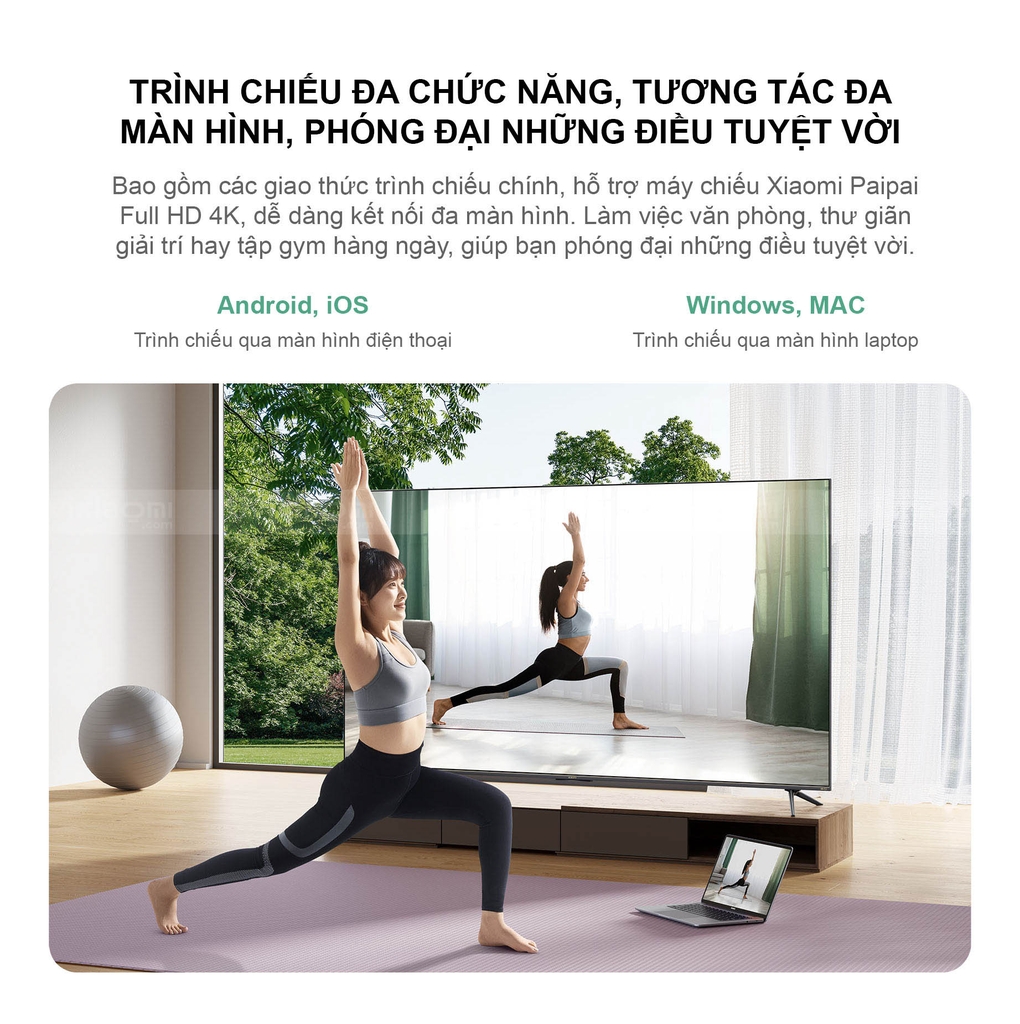 Tivi Xiaomi ES Pro 65 Inch RAM 3GB/32GB Tần Số 120 Hz Hỗ Trợ MEMC