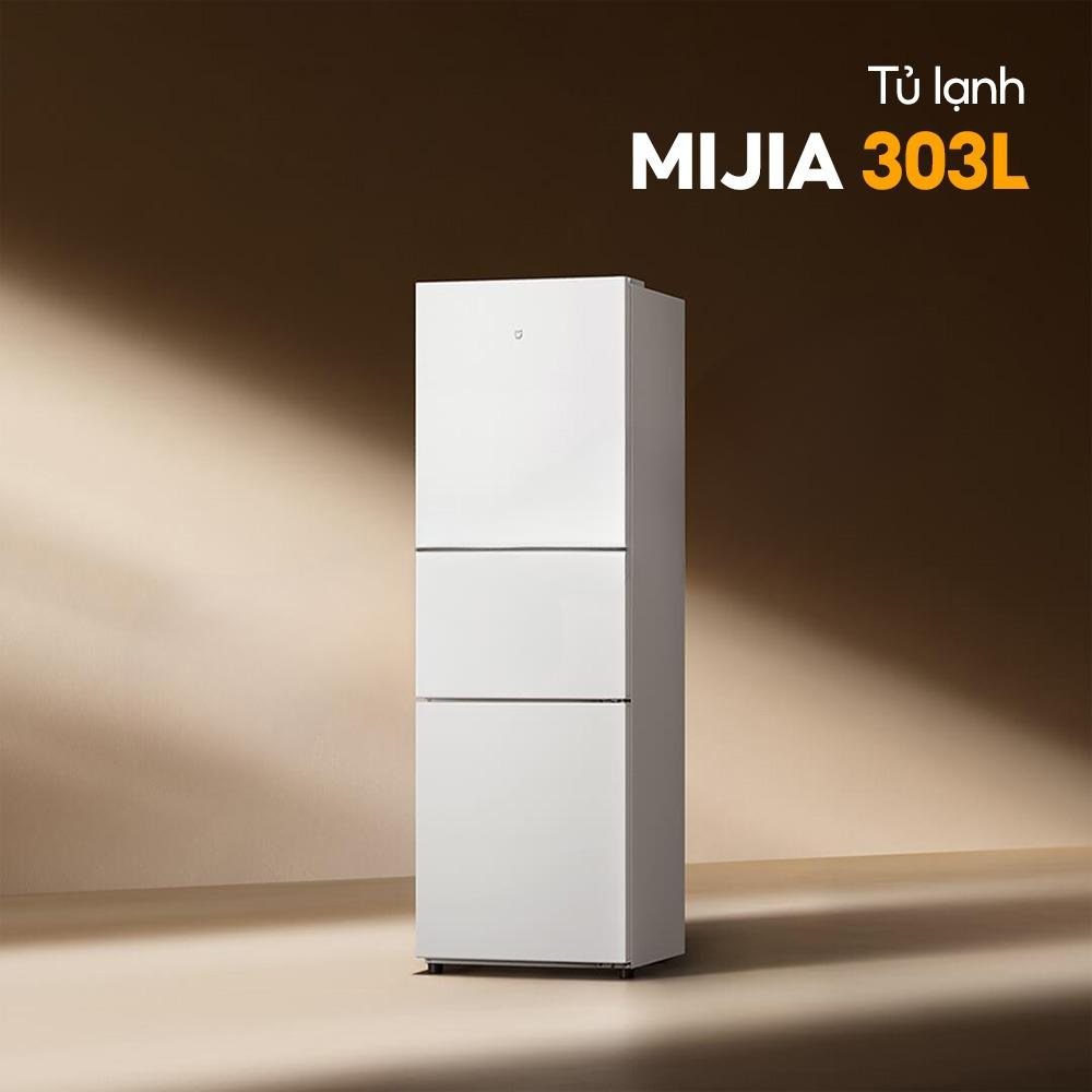 Tủ lạnh Xiaomi Mijia 303L 3 Cánh Làm Đá Tự Động, Ngăn Đồng Mềm