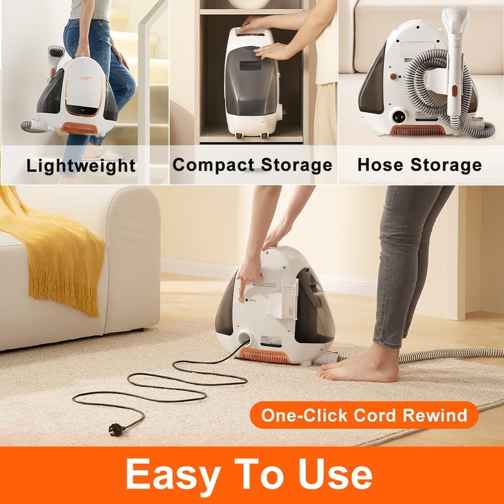 Máy Vệ Sinh Thảm Sofa Uwant B100 Lực Hút 12.000 Pa - Bản Quốc Tế