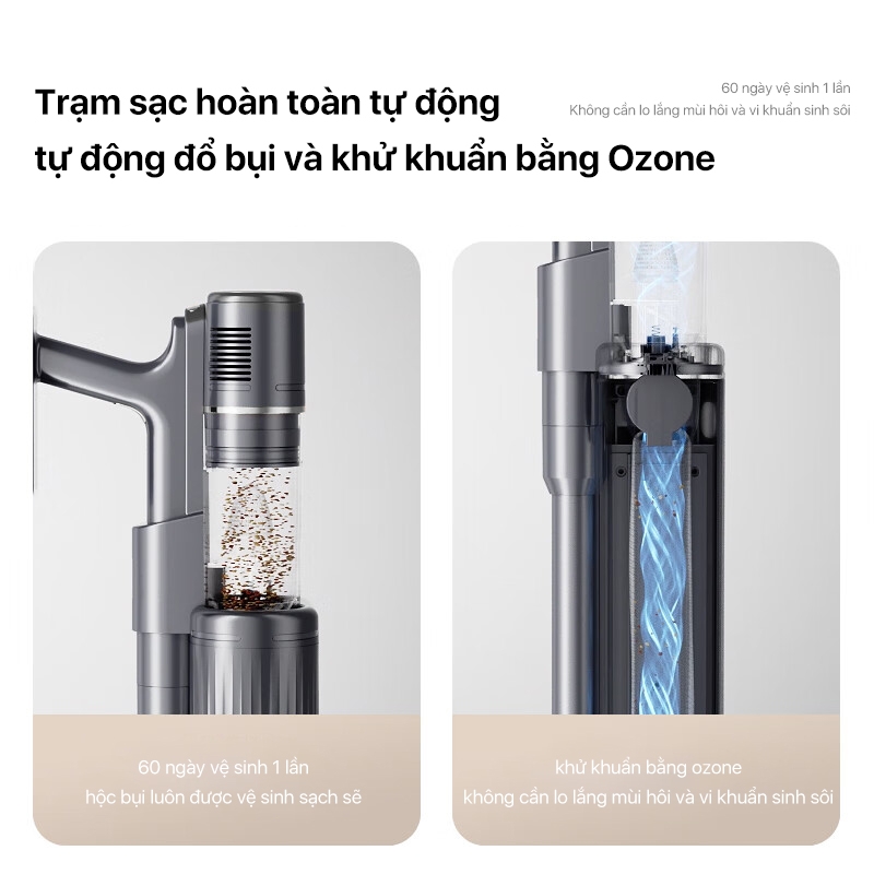 Máy Hút Bụi Cầm Tay Uwant V100 - Công Suất 570 W - Hàng Chính Hãng