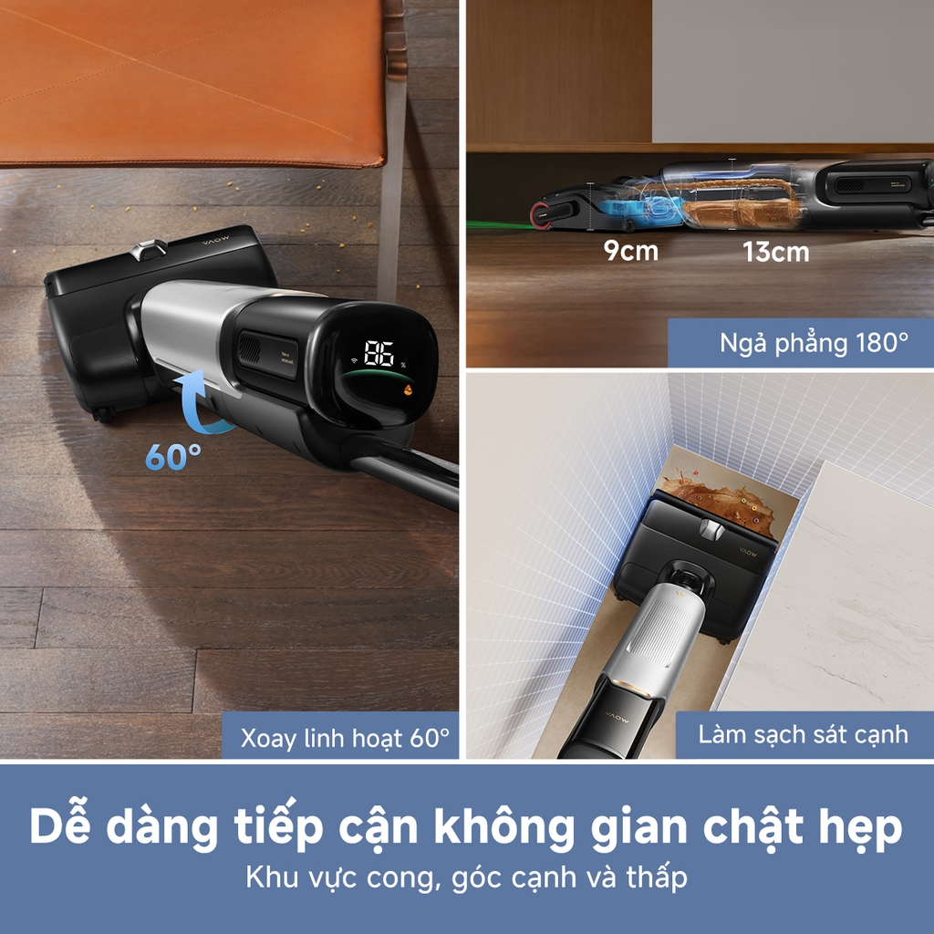 Máy Hút Bụi Lau Nhà Dreame Mova X4 Pro - Bản Quốc Tế