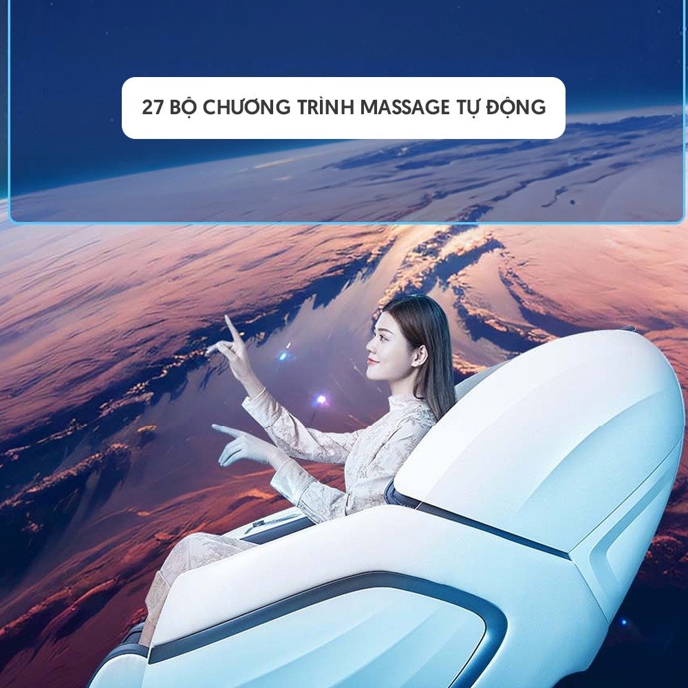 Ghế Massage Cao Cấp Xiaomi Joypal V5 S Max, Công Nghệ Massage 4D Max – Mô Phỏng Thao Tác 5D