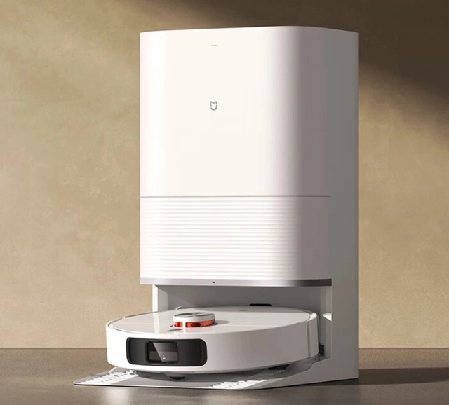 Robot Hút Bụi Lau Nhà Xiaomi Mijia M30s Xòe Giẻ Lực Hút 7.300 Pa - Bản Nội Địa