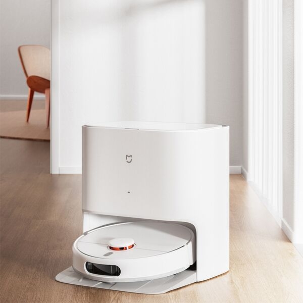 Robot Hút Bụi Lau Nhà Xiaomi Mijia 2 Lực Hút 5000 Pa Giặt Giẻ Tự Động - Hàng Nhập Khẩu