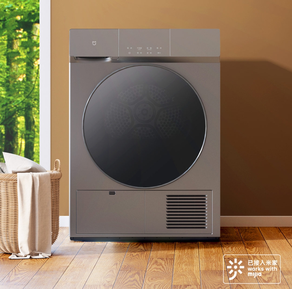Máy Sấy Xiaomi Mijia H100MJ105 Titanium 10Kg, Sấy Bơm Nhiệt