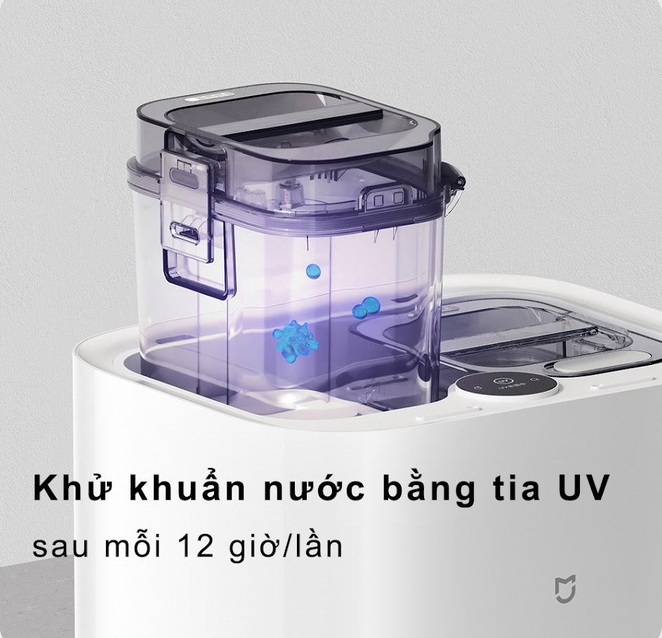 Robot Hút Bụi Lau Nhà Xiaomi Mijia Pro Giặt Khăn Lau Tự Động Diện Tích Hoạt Động 200m2 Công Suất 55 W Áp Suất 3000 Pa - Hàng Chính Hãng