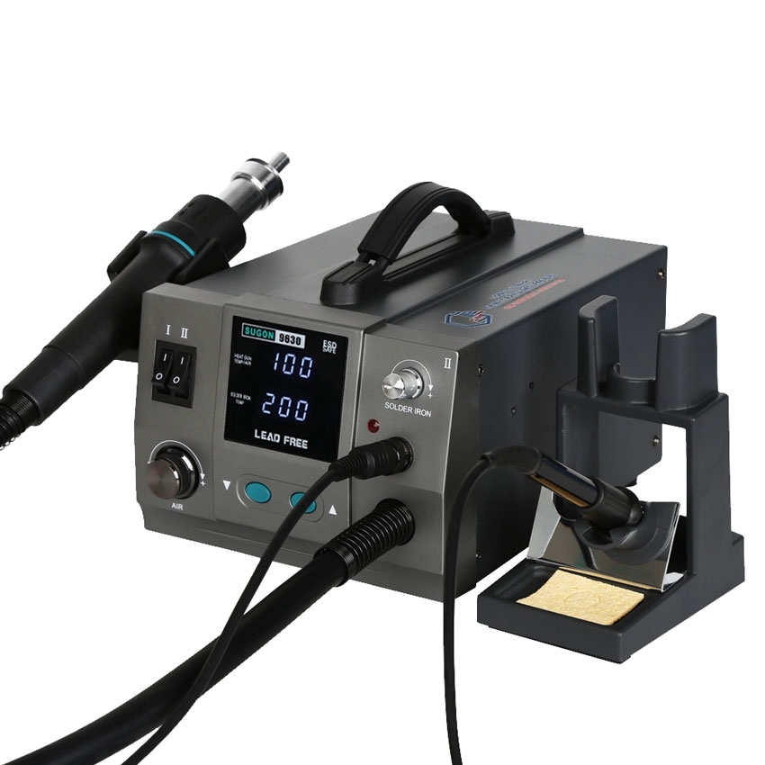 Trạm Khò Gió Nóng - Hàn Thiếc 2in1 SUGON 9630