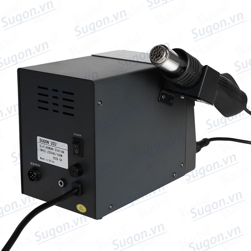 Trạm Khò Gió Nóng - Hàn Thiếc 2in1 SUGON 202