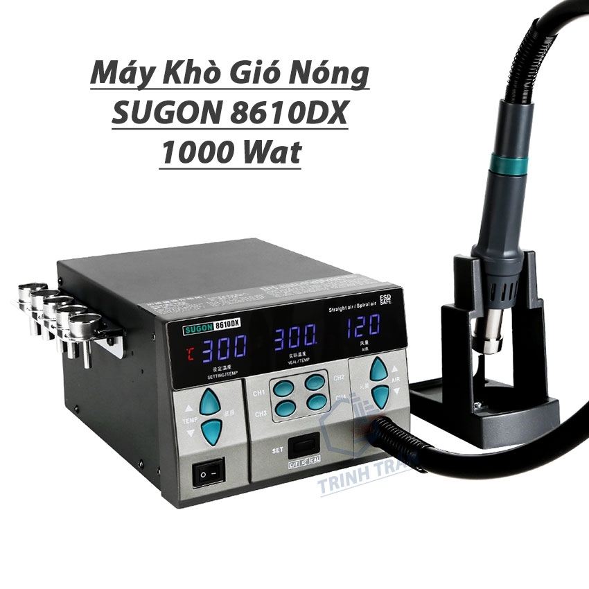 Máy Khò Gió Nóng SUGON 8610DX 1000W