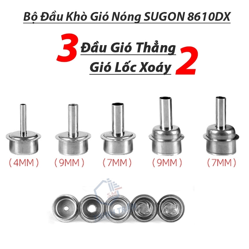 Máy Khò Gió Nóng SUGON 8610DX 1000W