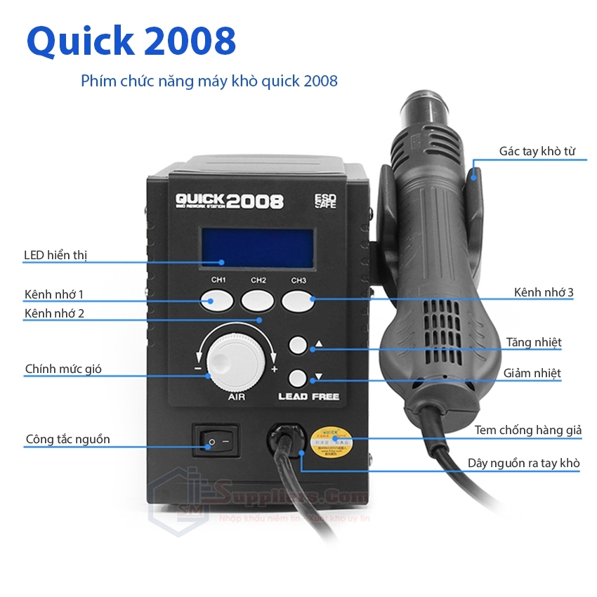 Trạm Khò Gió Nóng Quick 2008