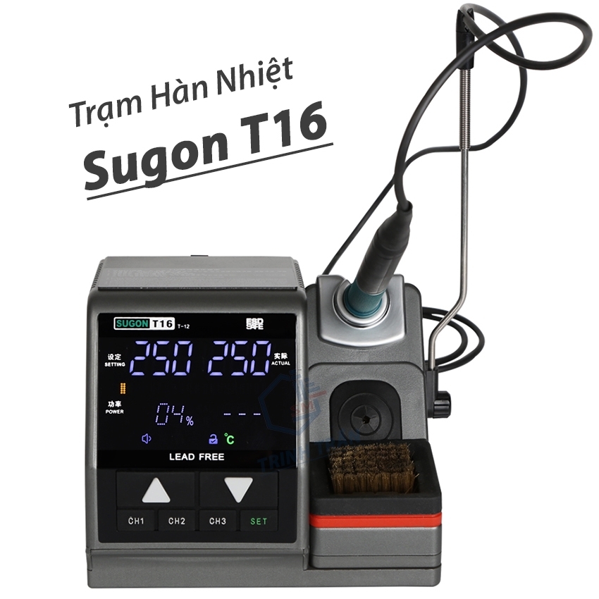 Trạm Hàn Thiếc SUGON T16 Mũi Hàn T12