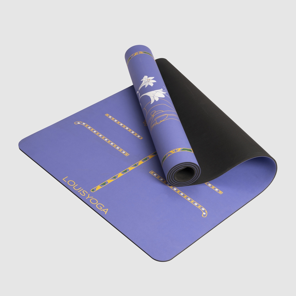 Hình ảnh màu tím huế của thảm tập yoga cao su cao cấp - LILIUM