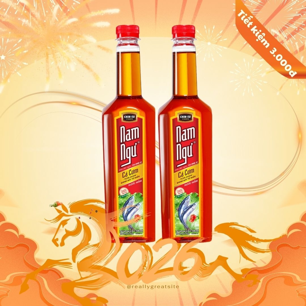 Nước mắm Chinsu NAM NGƯ 500ml