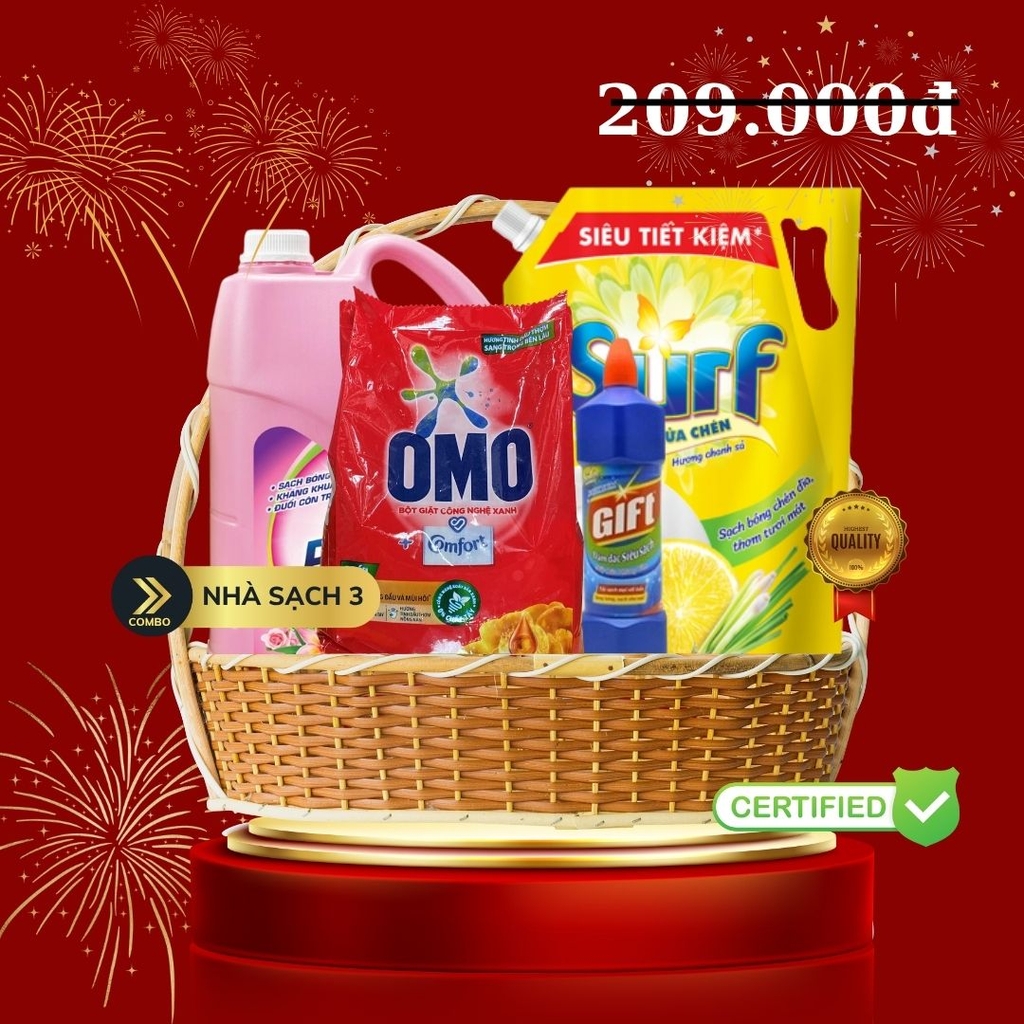 Combo Nhà Sạch 3