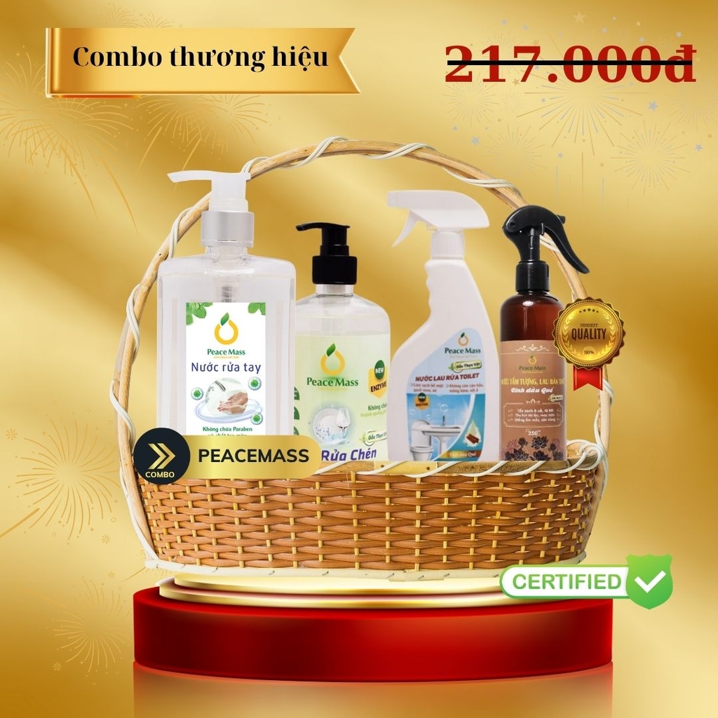 Combo Thương Hiệu Riêng - PEACEMASS