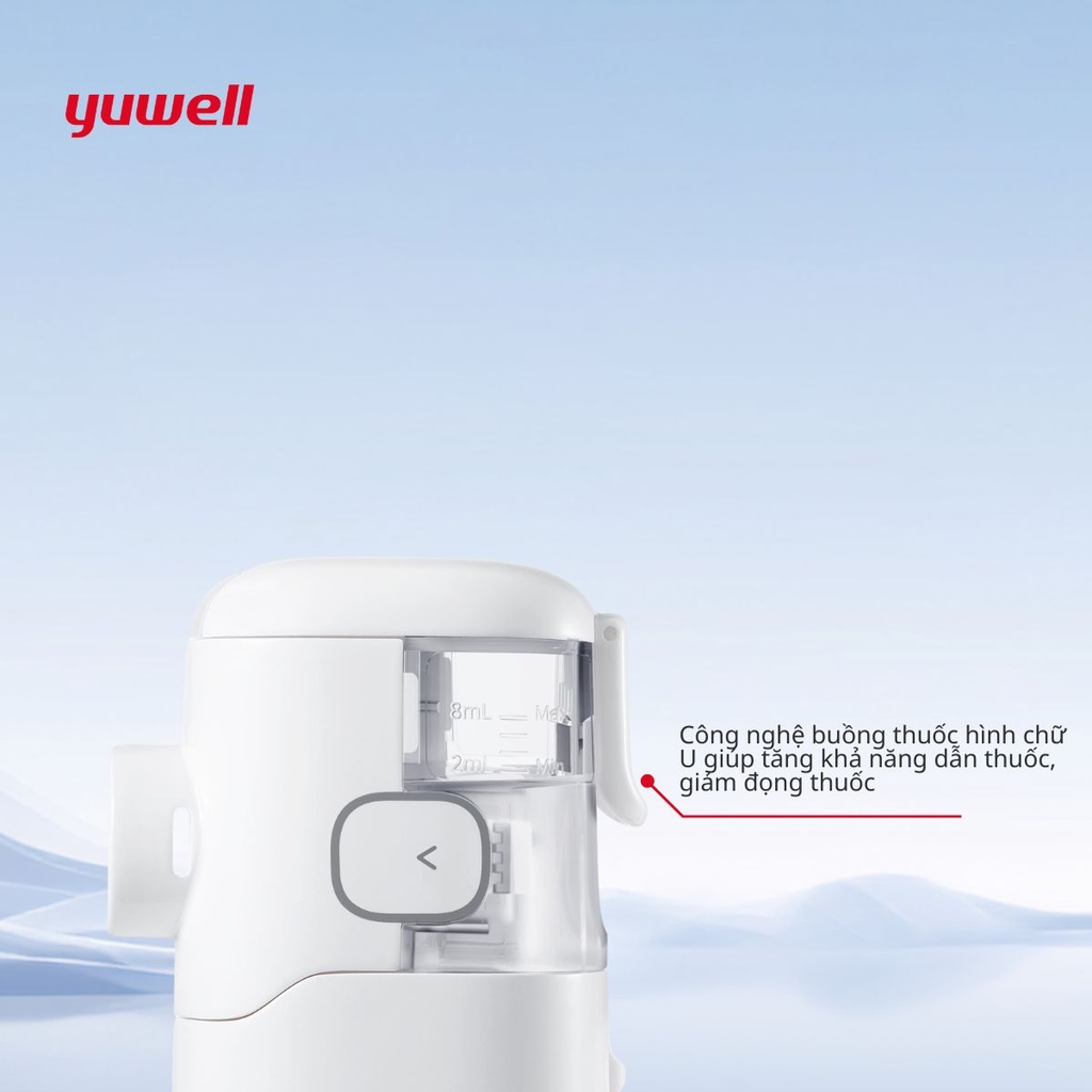 Máy xông khí dung Yuwell M113 – Xông mũi họng cầm tay