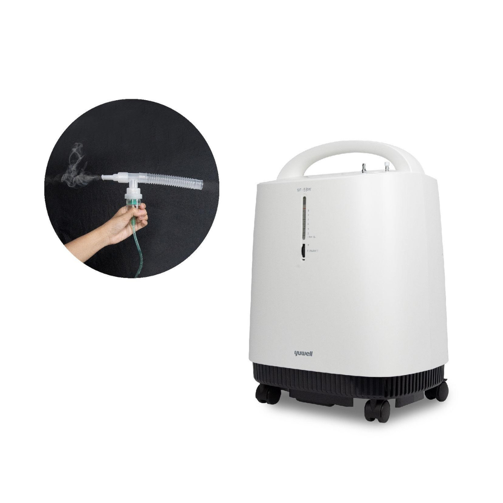 Máy tạo oxy y tế 93%  Yuwell 9F-5BW – Hỗ trợ bệnh nhân suy phổi, rối loạn hô hấp