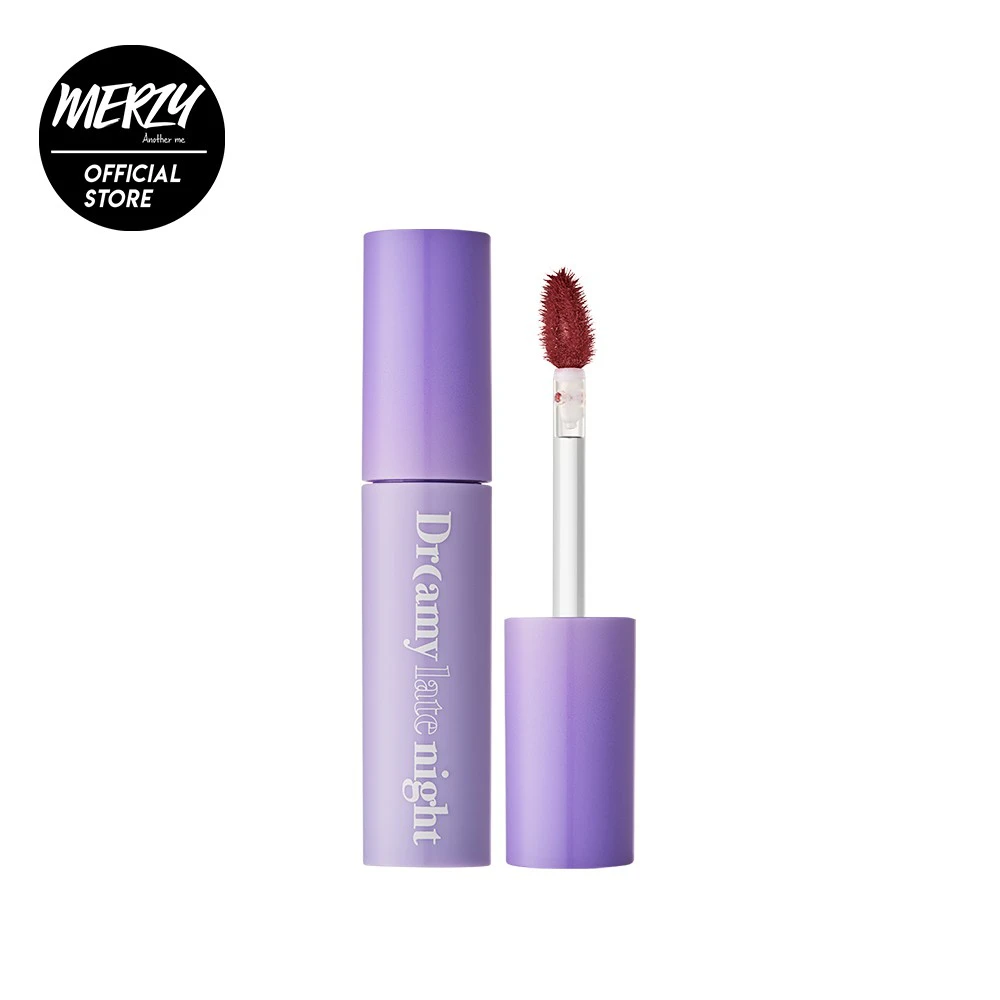 SON KEM LÌ, MỊN MƯỢT NHẸ MÔI MERZY DREAMY LATE NIGHT MELLOW TINT 4G #M12