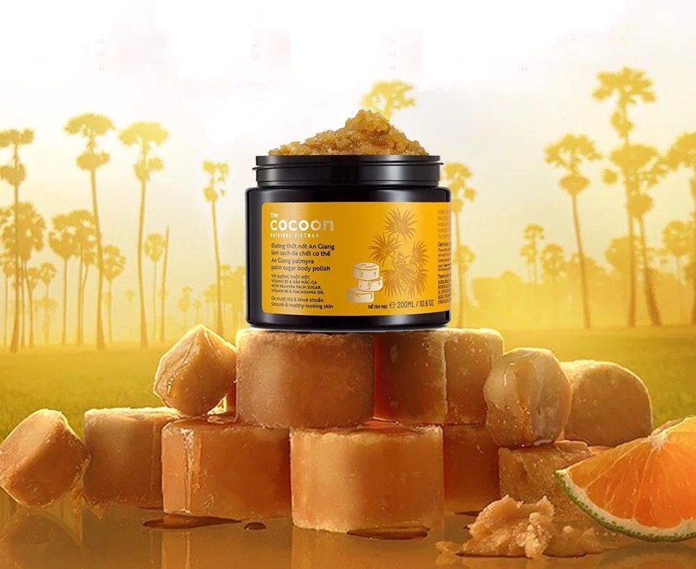 ĐƯỜNG THỐT NỐT TẨY TẾ BÀO CHẾT BODY AN GIANG PALM SUGAR BODY POLISH
